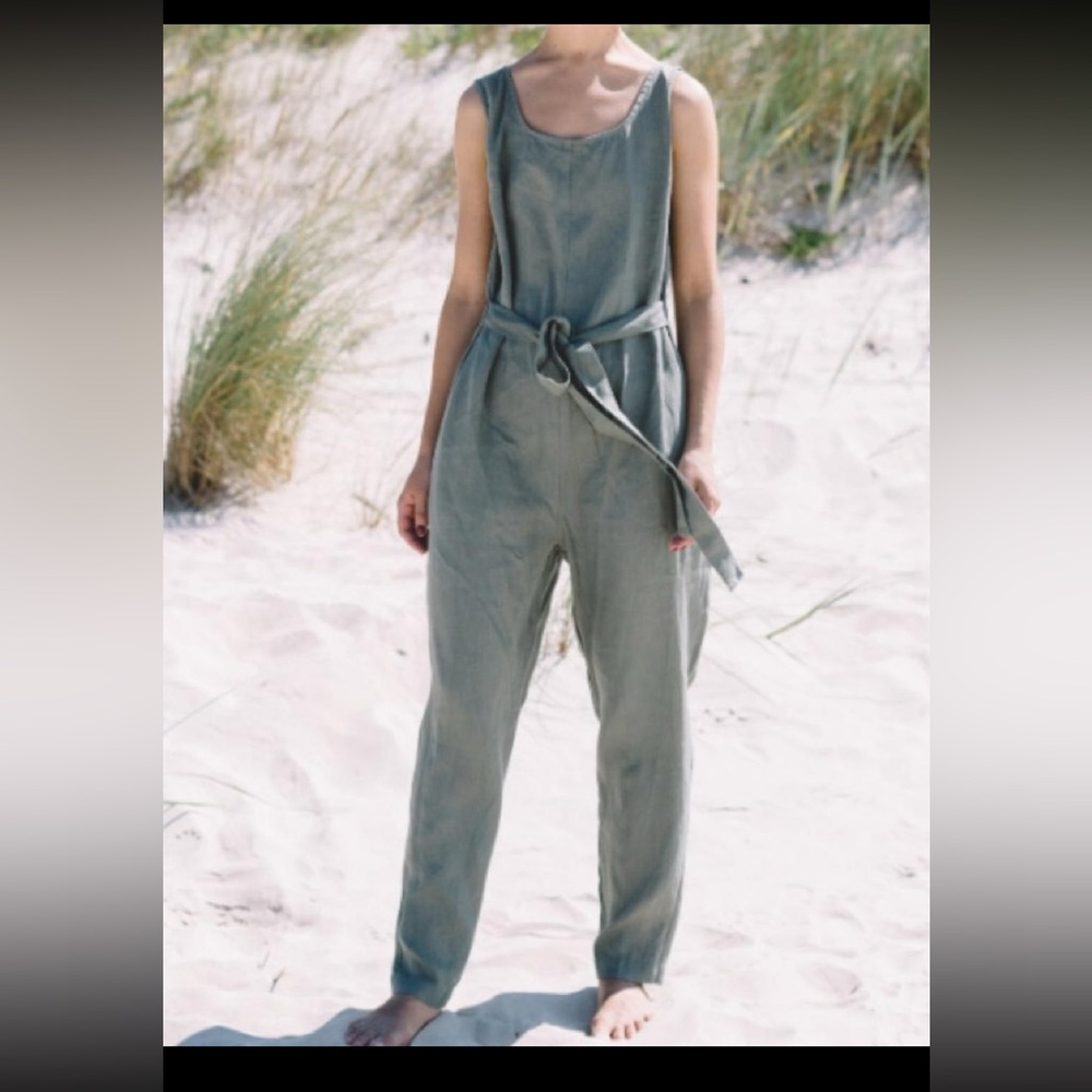 Linen Evelyn Linenfox Jumpsuit